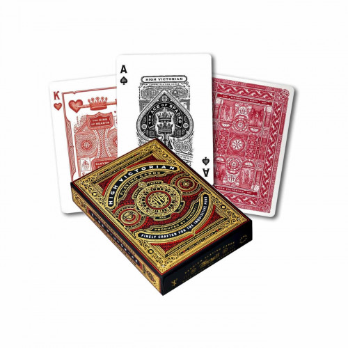 Carti de joc de lux Theory11, High Victorian Red